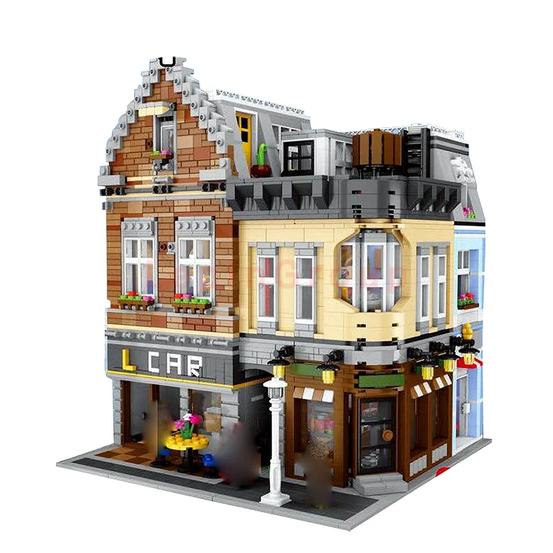 LP 15034 оригинальные наборы MOC новый строительный городской набор строительные