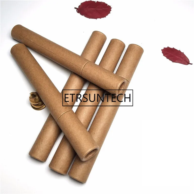 200 шт. крафт Бумага Ладан трубка баррель! Небольшая коробка для хранения мелких