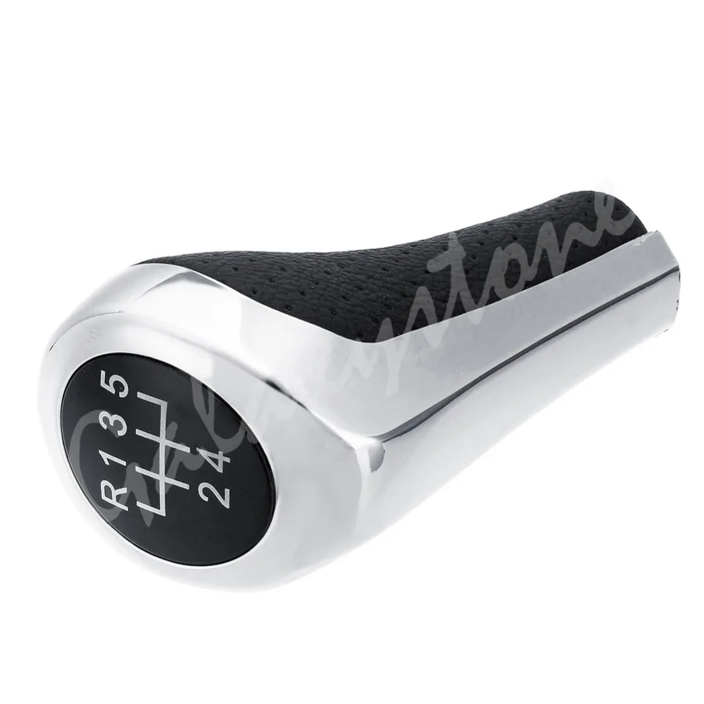 5 Speed 6 Car Gear Shift Knob For BMW 1/3/5/6 Series X1 X3 X5 Matte Silver | Автомобили и мотоциклы