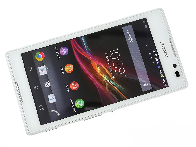 Sony Xperia s39h Восстановленный оригинальный Android 3G RAM 1GB ROM 4GB GPRS GPS Wi Fi 5 0 inch 2390mAh батарея