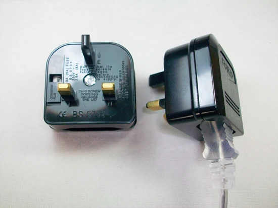 Бесплатная доставка 2ps 13A 2Pin EU до 3Pin UK розетка адаптер BS5732 питания переменного