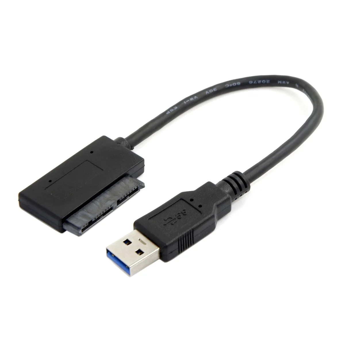 Cablecc 10 см USB 3 0 к Micro SATA 7 + 9 16 Pin 1 8 &quot90 градусов угловой драйвер жесткого диска SSD