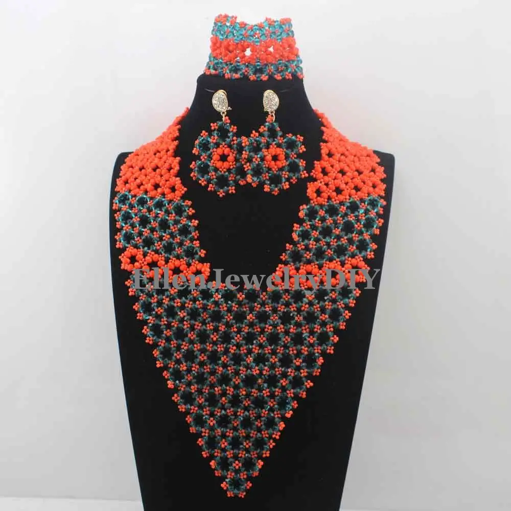 Новейшая мода набор украшений в виде шоколадного смешивания индийский свадебный