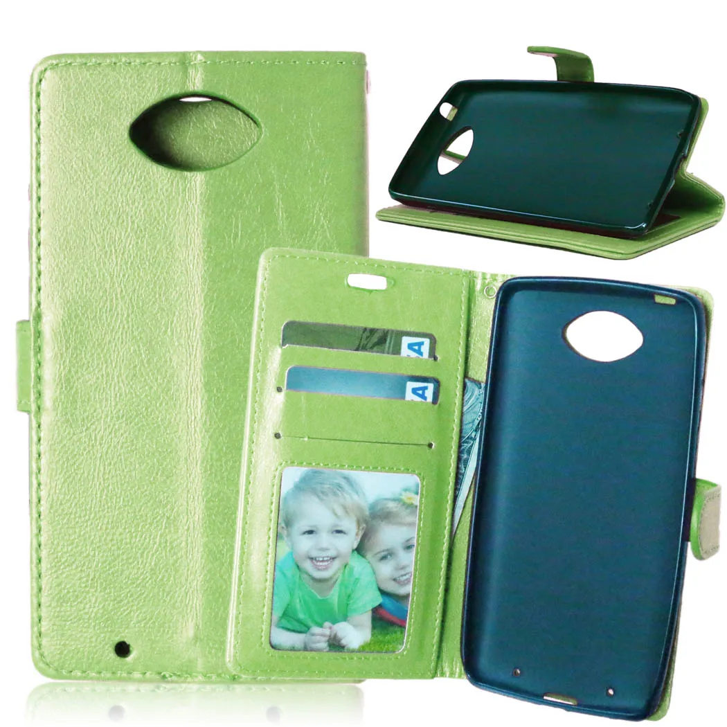 Green Роскошный чехол-бумажник из искусственной кожи для Motorola Moto Maxx XT1225/Droid Turbo XT1254 чехол для телефона s с держатель для карт - Цвет: Green