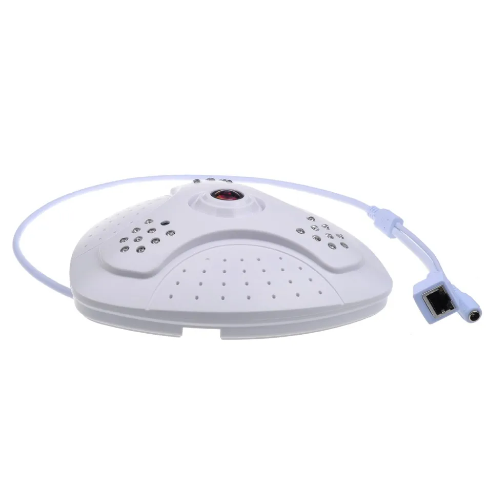 Панорама 360 градусов панорамный ONVIF Wifi IP Камера с IMX322 1.3MP рыбий глаз Беспроводной