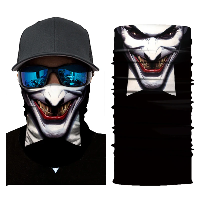 HEROBIKER мотоциклетная маска Балаклава Мотоцикл Череп езда костюм банданы Хэллоуин маска призрак мото маска для лица распродажа - Цвет: 144