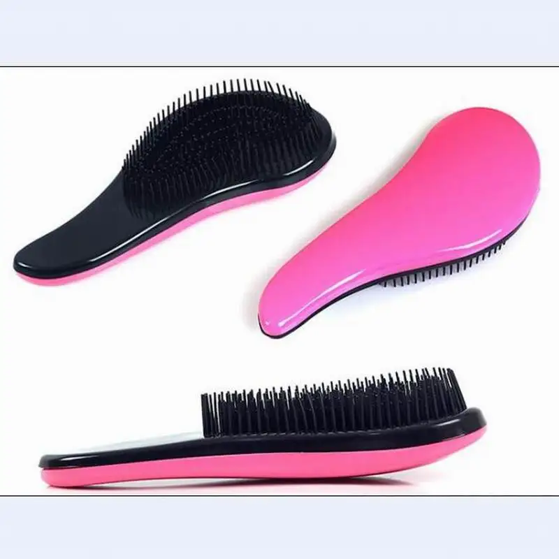 

Good quality detangle massage comb hairbrush anti-static plastic comb for hairdressing as hair care styling tool in salon