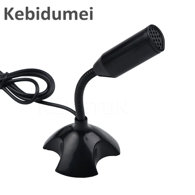 Портативный Студийный микрофон kebidu мини USB подставка для речи с держателем
