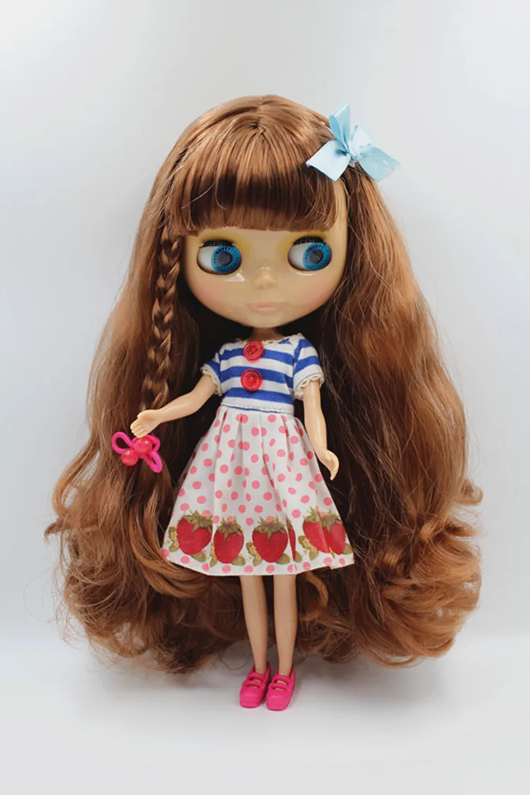 Кукла Blygirl загар бахрома волосы кукла тело мода можно изменить макияж модная