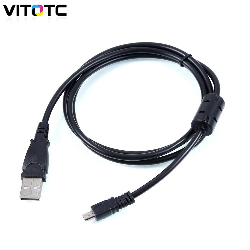 Мини USB Бронзовый кабель для передачи данных высокоскоростной шнур питания Nikon
