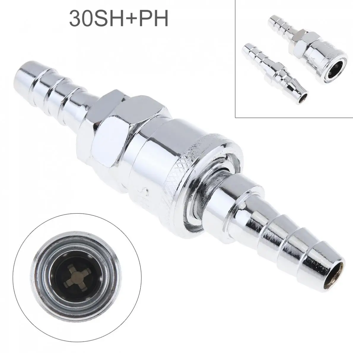 2 шт./лот серебро TL-S12 30SH + PH пневматический штуцер быстрый высокое соединитель