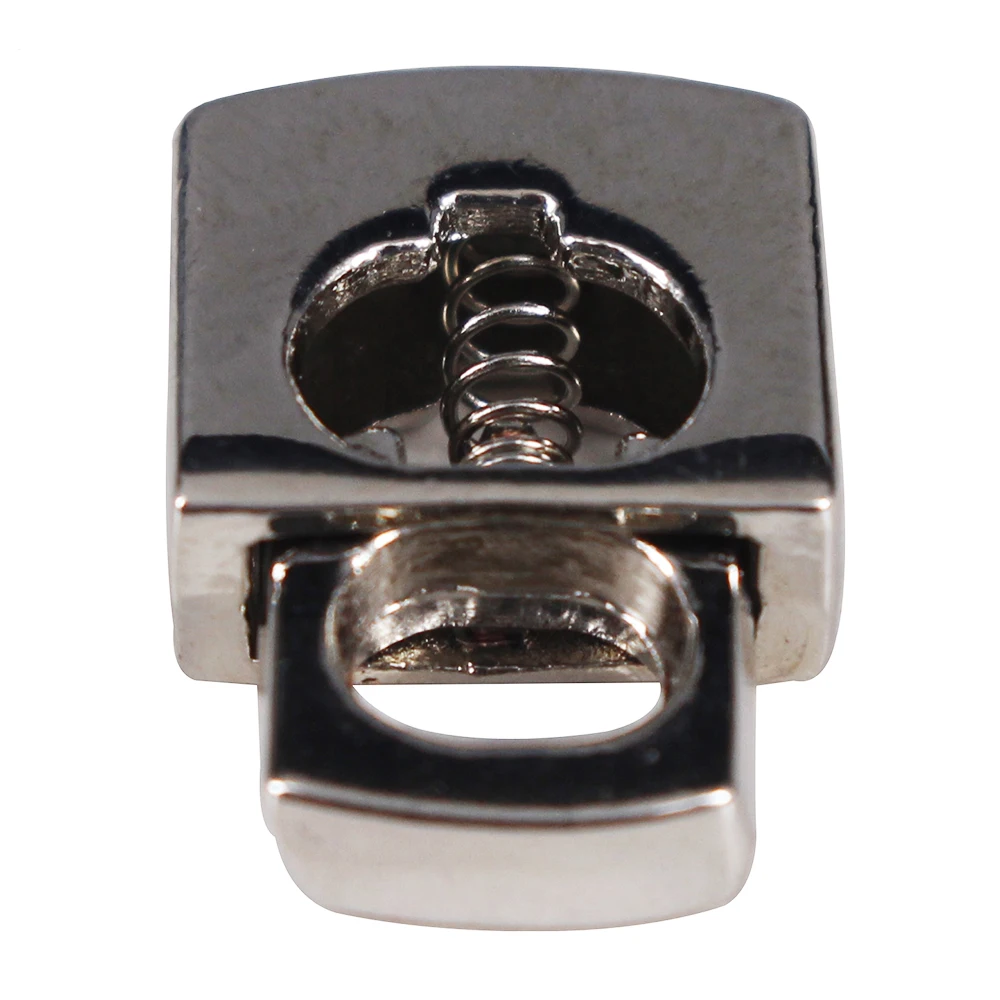 Металлическая Золотая и серебряная пробка тогл с пряжкой зажимы для шнура