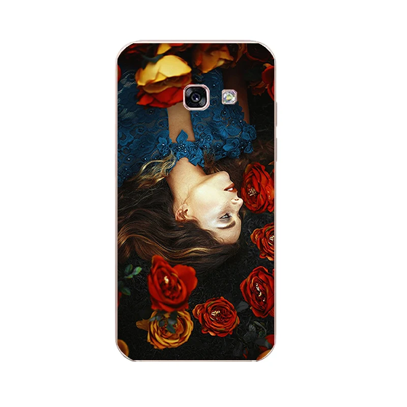 6380 20 Чехол для телефона для Galaxy A3() для samsung A3, чехол для A3, чехол для A300, A310, A320, ТПУ, красивый дизайн с цветами - Цвет: 6380 20