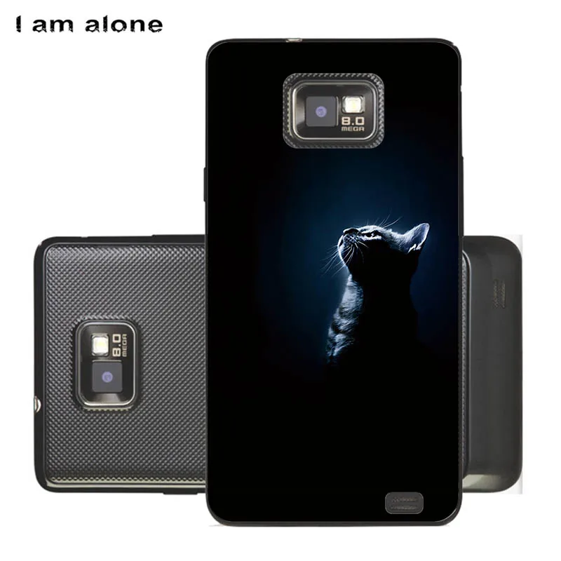 Чехлы для телефонов I am alone для samsung Galaxy S II S2 I9100, 4,3 дюймов, Модный чехол из мягкого ТПУ для мобильного телефона S2 SII - Цвет: Soft TPU HH72