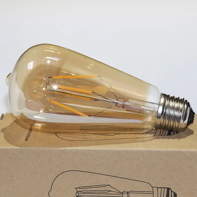 Высококачественный современный Ретро светильник света E27 светодиодные лампы 2