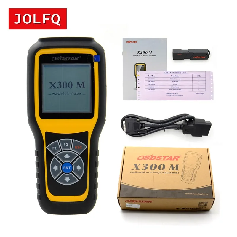 2018 100% оригинальный OBDSTAR X300M OBDII инструмент для диагностики пробега коррекция