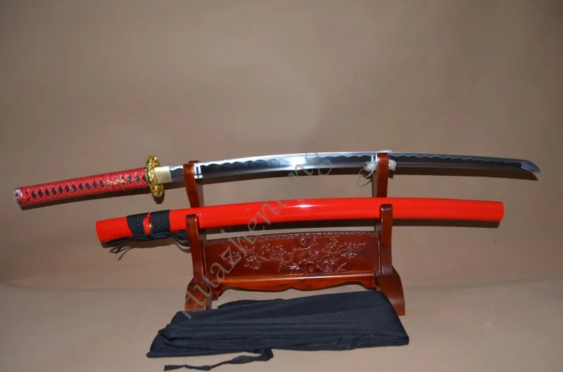 Японский самурайский Катана Dragon 1060 из углеродистой стали металлический нож