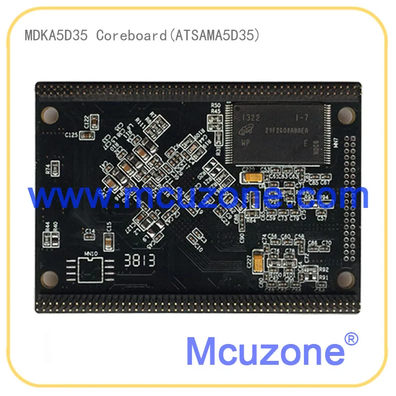 ATSAMA5D35 MDKA5D35 основная плата 536 МГц Cortex-A5 ЦП 256 Мб DDR2 1000 м Ethernet 4USART + 2UART | Компьютеры и