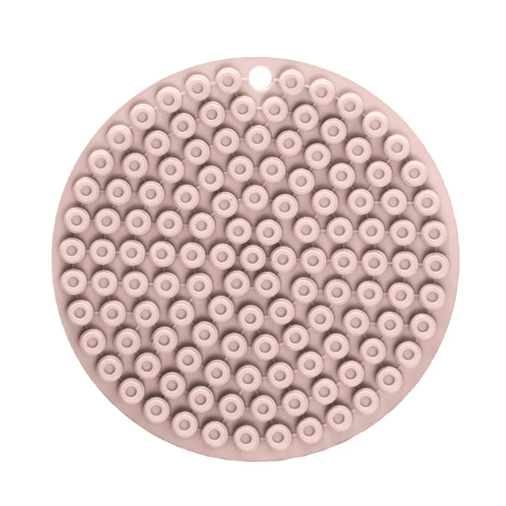 2018 Durable Silicone Round Non Slip Heat Resistant Mat Coaster Cushion Non-slip Pads Mats For Kitchen Accessories YF | Дом и сад