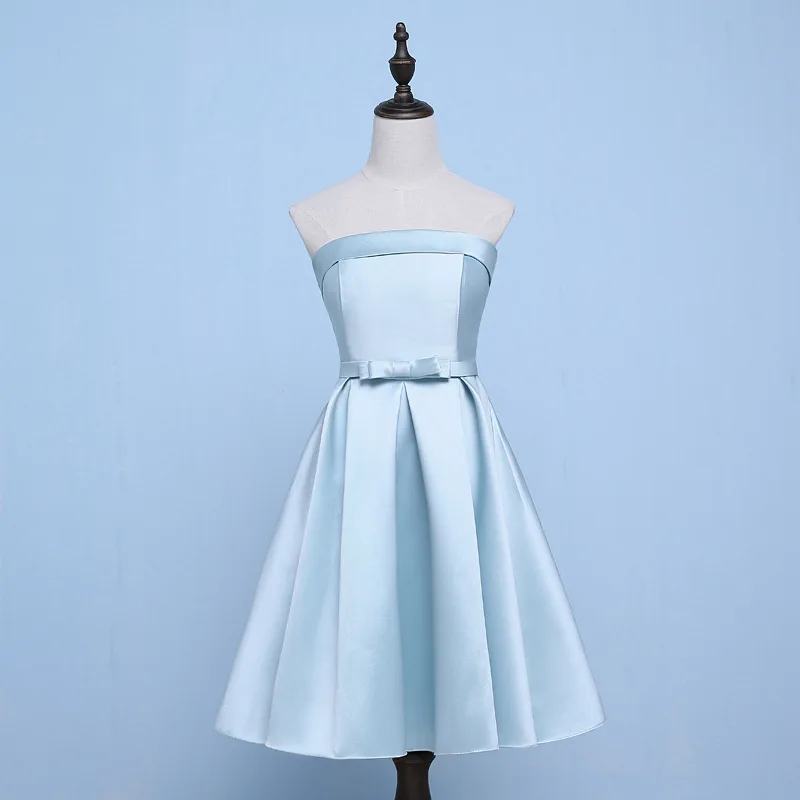 Новые женские короткие сексуальные Qipao Шампанское свадебное платье подружки невесты атласные шарфы элегантные китайские Cheongsam Размер s-xxl