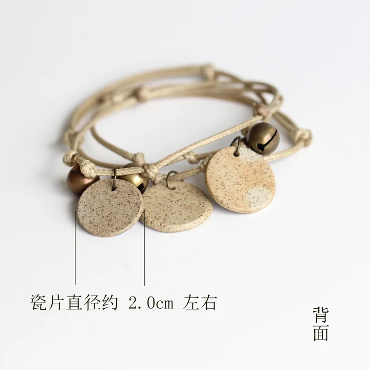 Милые японские Мультяшные браслеты повседневный стиль ручная работа