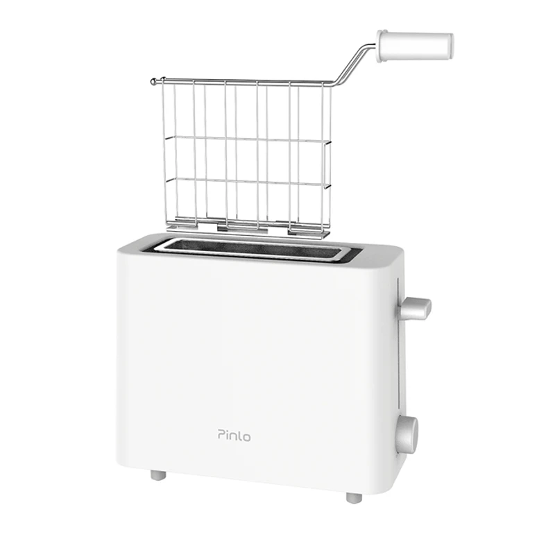 Белый Xiaomi Mijia Pinlo мини-тостер электрический тостер для хлеба из нержавеющей стали хлебопечка машина для Breakfas - Цвет: Белый