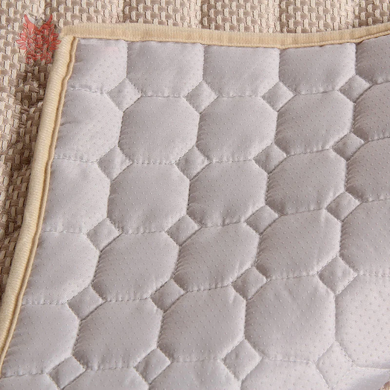 Европейский бежевый хлопковый льняной стеганый чехол для дивана Хлопковый