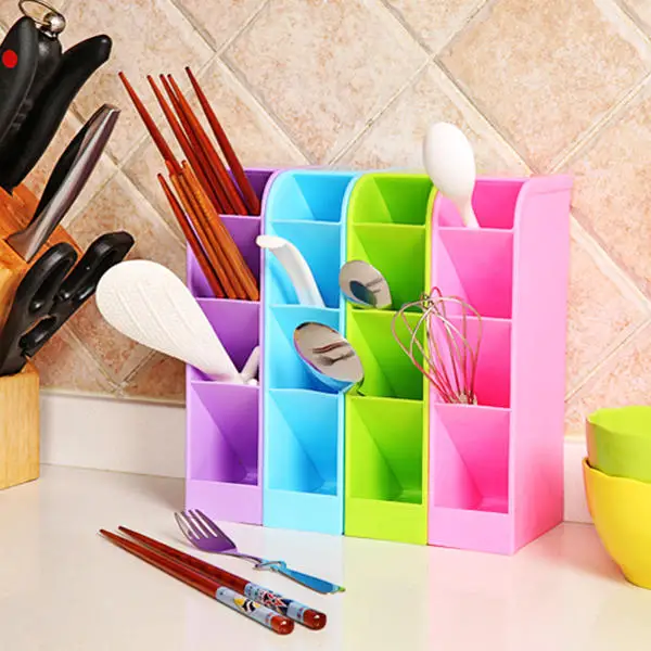 Модные 1 шт конфетных цветов многофункциональные четыре сетки Канцтовары