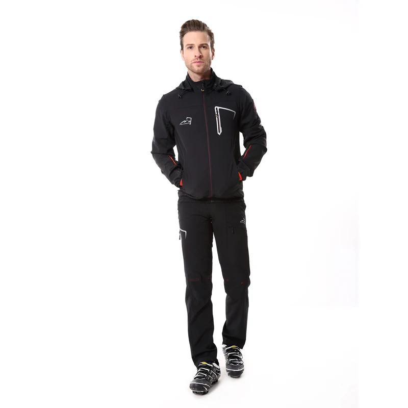 Мужские и женские куртки для велоспорта уличные с капюшоном весна осень бега