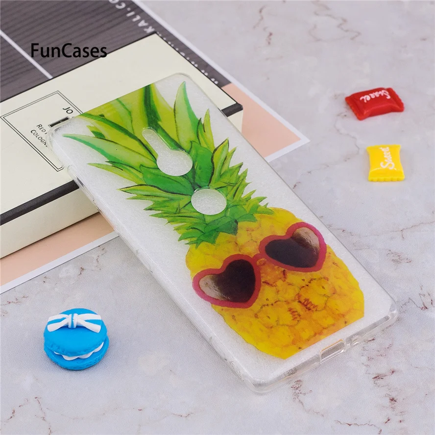 Мягкий чехол TPU СПС Fundas sony Xperia XZ2 для Coque прозрачный телефон силиконовый Hoesje