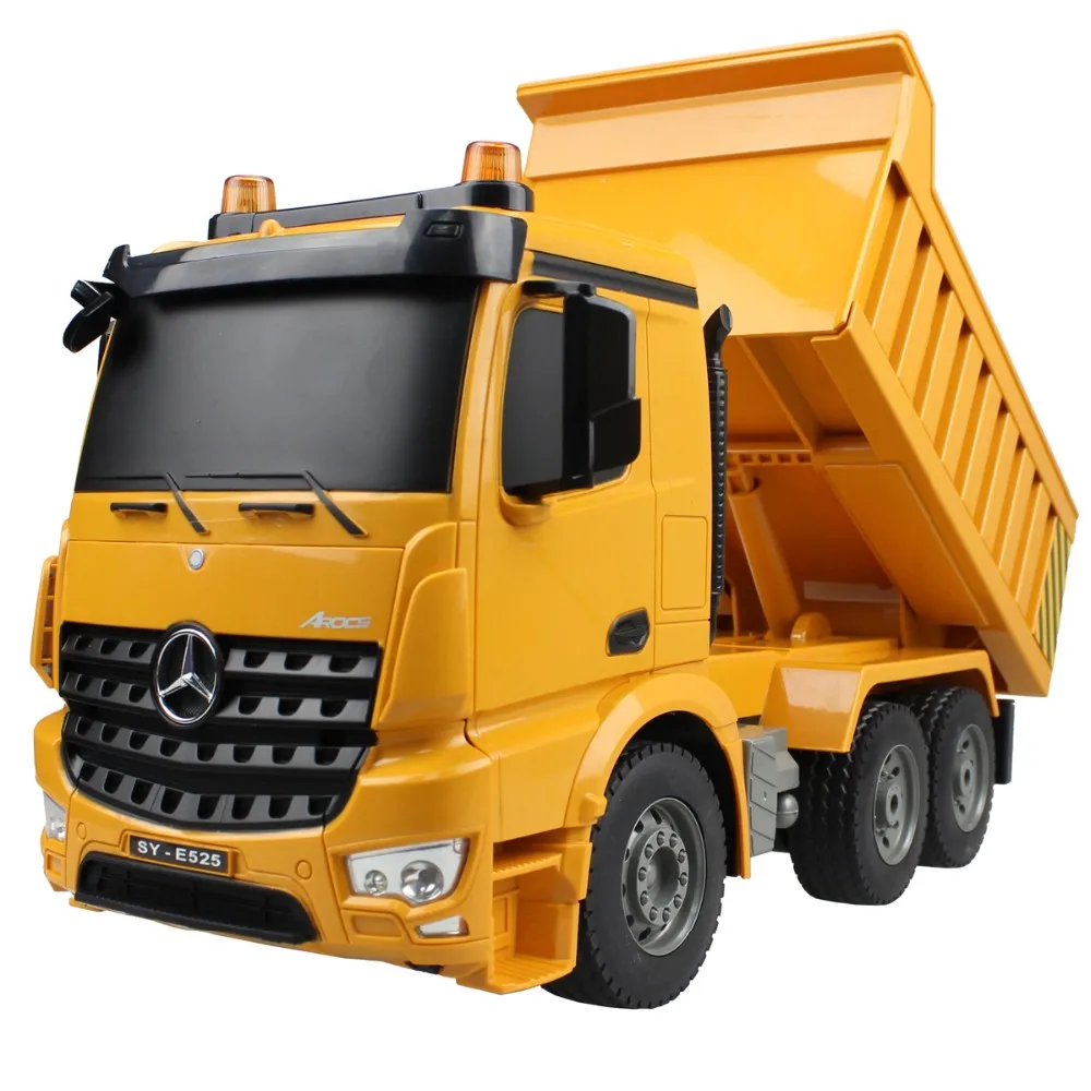

RC Truck 2.4G Large Dump Truck Radio Control Construction Vehicle Model Hobby Toys For Children Birthday Gifts
