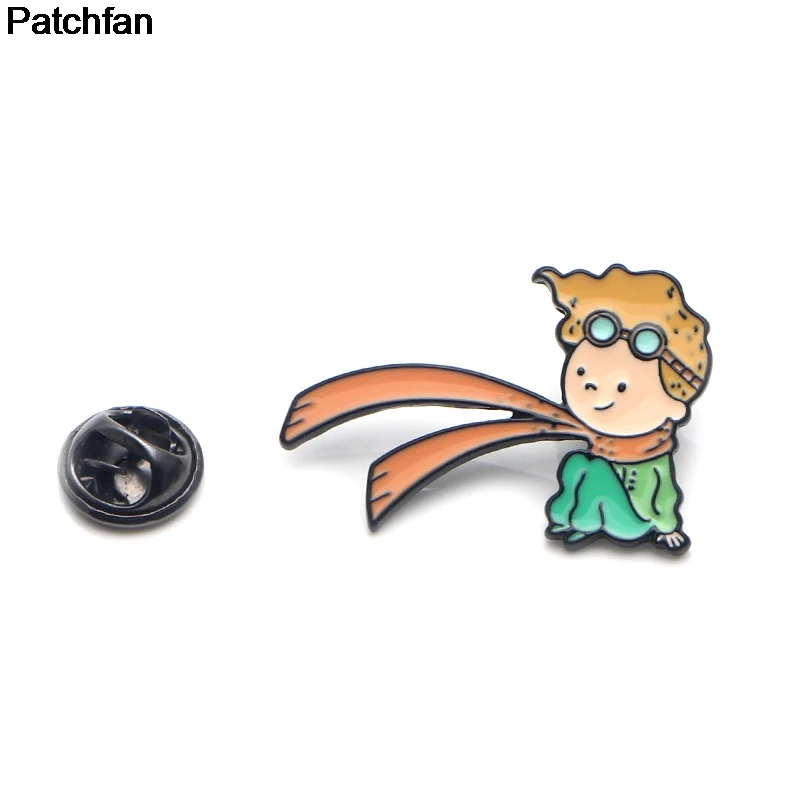 Patchfan Маленький принц одежда с рисунком лисы из цинкового шпильки para рюкзак
