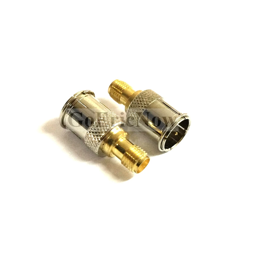 10 шт. RF коаксиальный F Быстрый штекер гнездо SMA разъем|Соединители| |