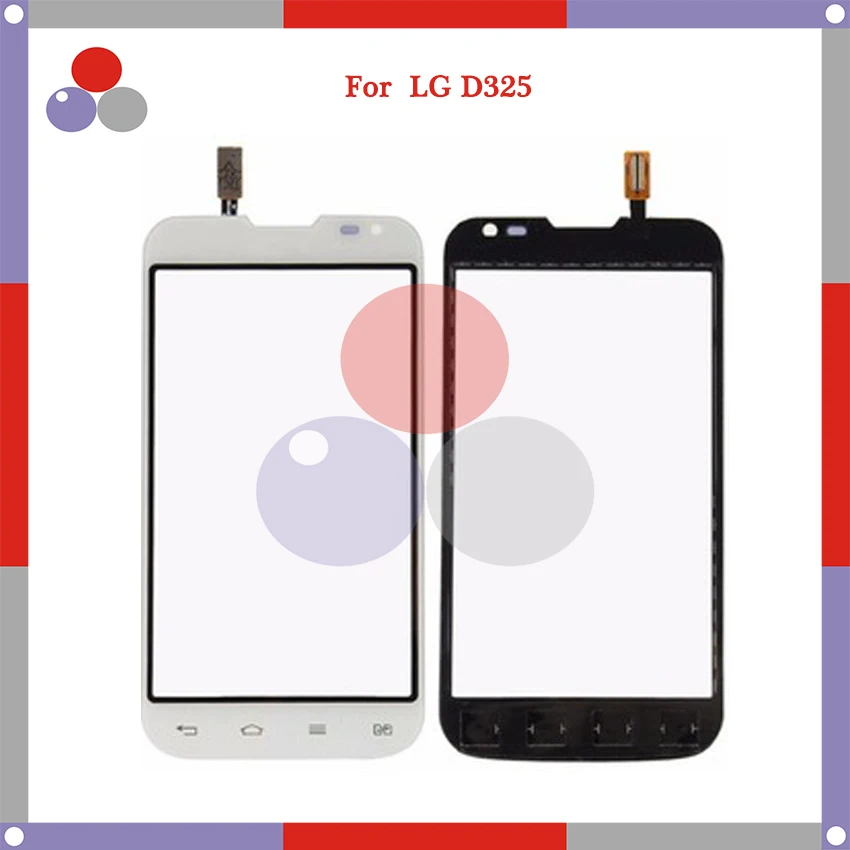 4 5 &quotдля LG L70 D320 и Dual D325 сенсорная панель сенсорного экрана дигитайзер Внешний