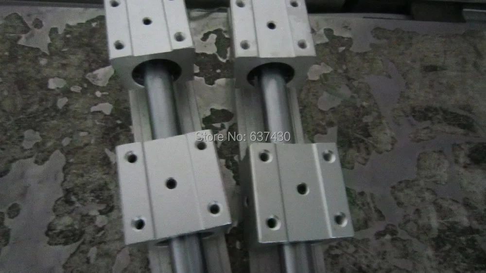 

2pcs linear rail SBR20 L1500mm+4pcs SBR20UU linear open block bearings