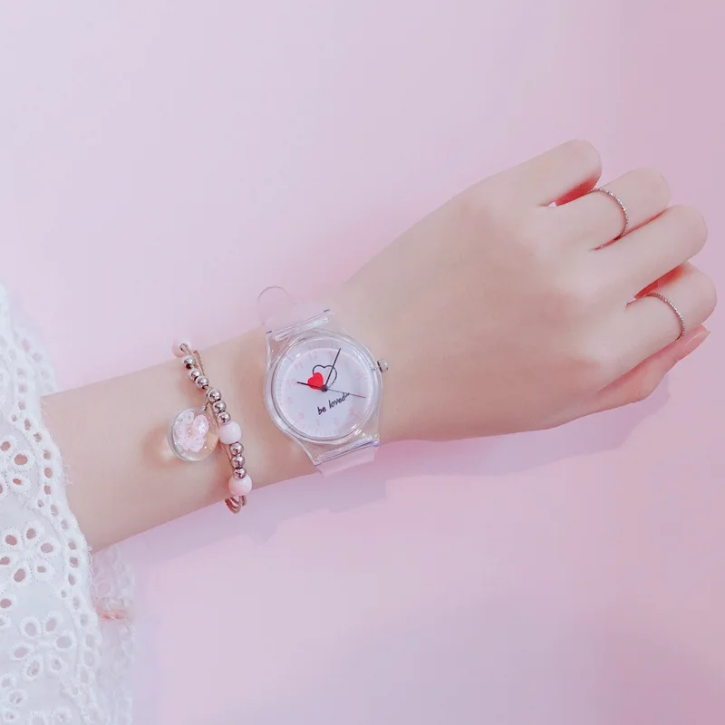 Часы женские кварцевые с узором в виде сердца 2019 | Наручные часы