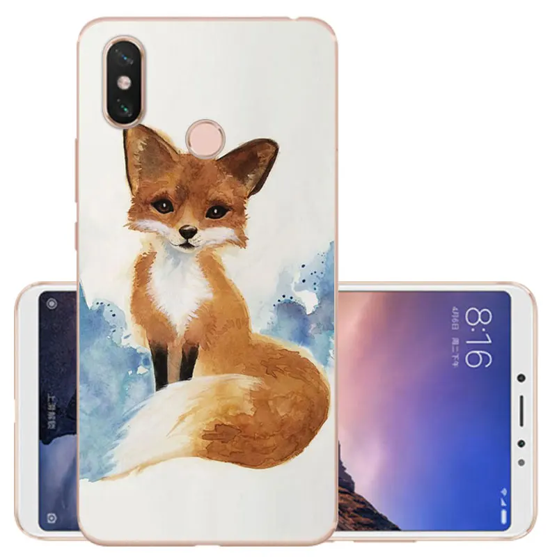 Чехол Caseriver для Xiaomi Mi Max 3 мягкий силиконовый чехол с рисунком Max3 задняя крышка 6 9