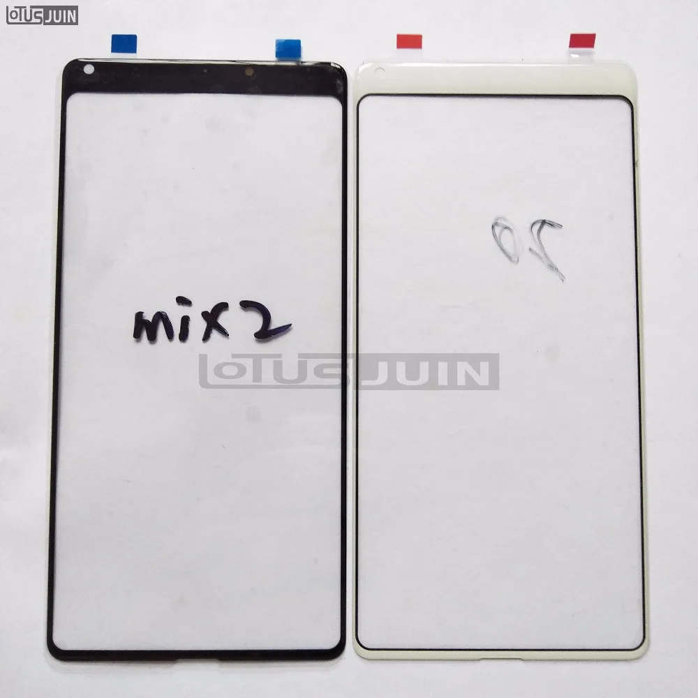 

Оригинальный новый внешний верхний экран объектива Переднее стекло для Xiaomi MiX2 MI MIX2 ЖК-экран замена сенсорной панели