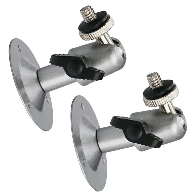 2 Pcs/Set Wall Mounted Security Swivel Bracket Stand for CCTV Camera Surveillance Device JLRL88 | Безопасность и защита