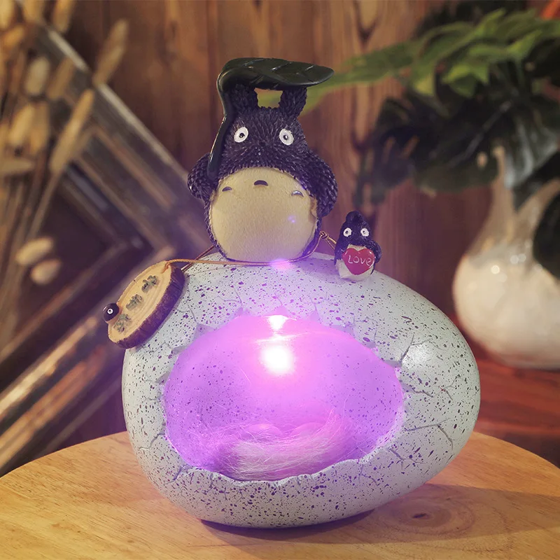 Оригинальная модель Totoro Egg ночник декоративные фигурки миниатюрное украшение из