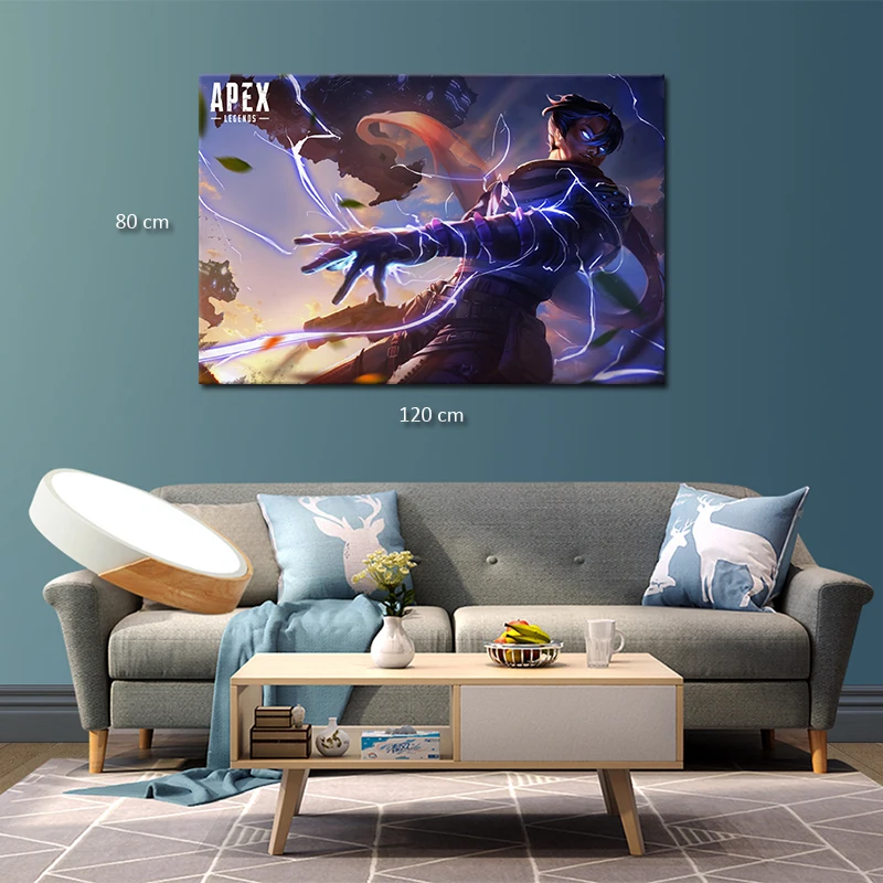 background H Apex Legends украшение для вечеринки на день рождения воздушный шар Рейф Следопыт жизни Gibraltar DIY обои холст живопись - Цвет: background H