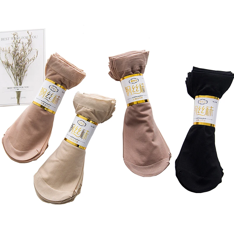 Летние женские шелковые носки с кристаллами сексуальные бархатные короткие