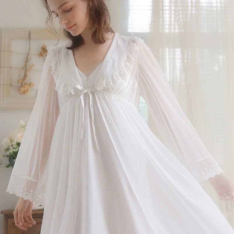 Женский тонкий длинный рукав 2 предмета с отложным воротником Rob летние белые