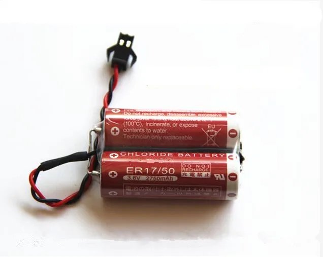 

1 шт. абсолютно новый настоящий MD500N 50750-1018 3,6 В робот Аккумулятор для Maxell ER17/50 аккумулятор с черным разъемом