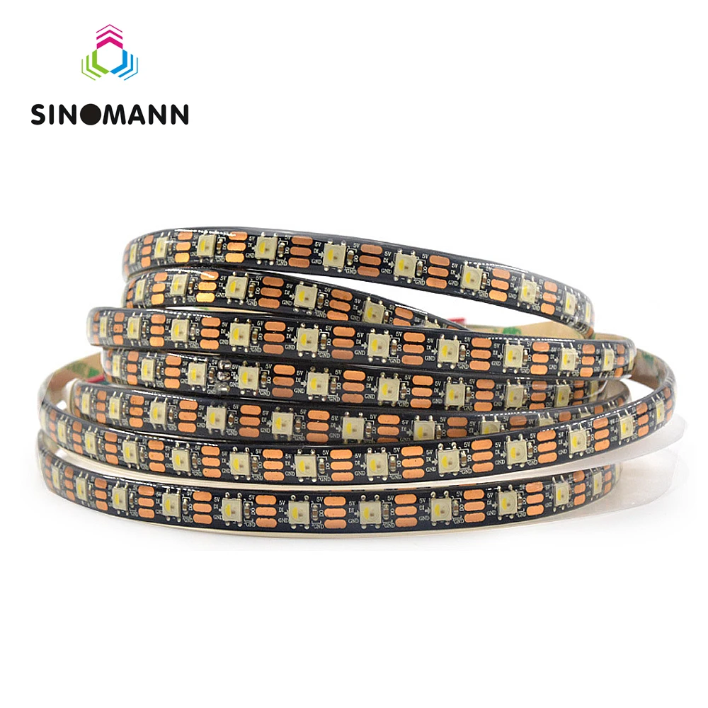 SK6812 RGBW (аналогично WS2812B) 4 в 1 М/4 м/5 м 30/60/144 светодиодов/пикселей/ Индивидуальный