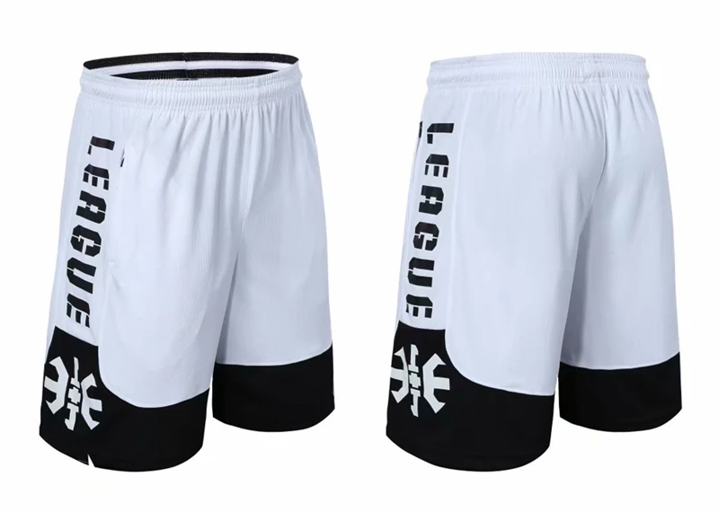 Баскетбольные шорты эластичные карманные футбольные спортивная одежда