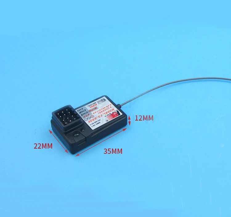 1PC Flysky GR3E Receiver 2.4G 3 Channels Waterproof Receiving Module DC4.0-6.5V Receivers for RC Boat/Cars FS-GT2/GT3B/GT3C/GT2E | Игрушки и