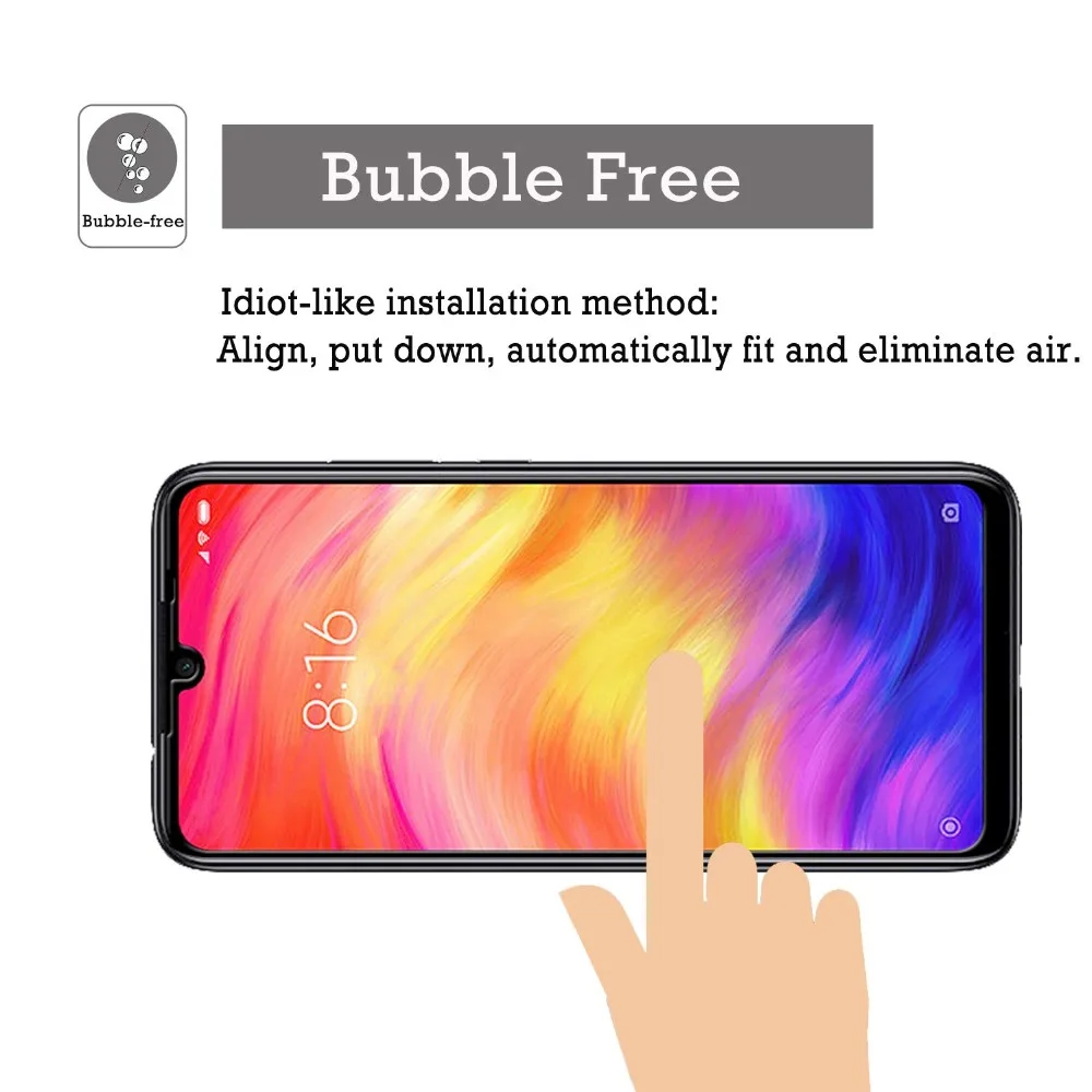 2-Pack премиум стекло на Redmi Note 7 pro для редми ноут 7 защитное стекло для сяоми редми ноут 7 про редми ноут 8 про редми ноут 8 стекло Redmi Note 7 Redmi Note 8 Защитная стекло