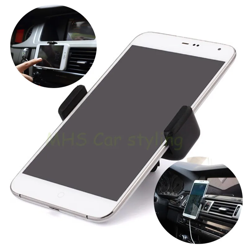 Car phone holder suporte celular Automotive air conditioning vent Mount Holder For iPhone iPod MP4 GPS Mobile Phone | Автомобили и