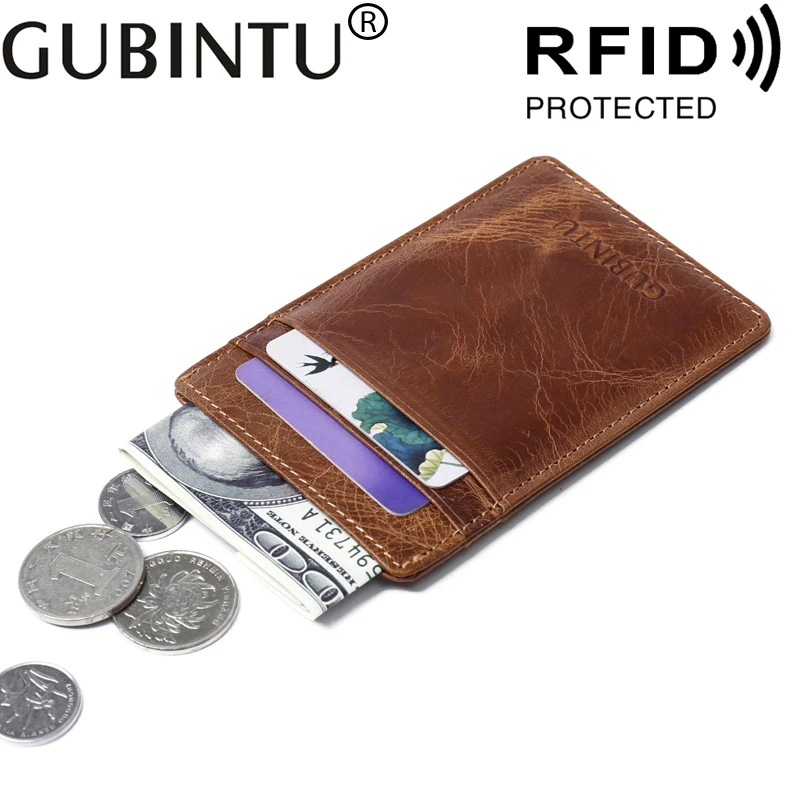 визитница RFID партмоне бумажник портмоне мужской кошелек женский натуральная